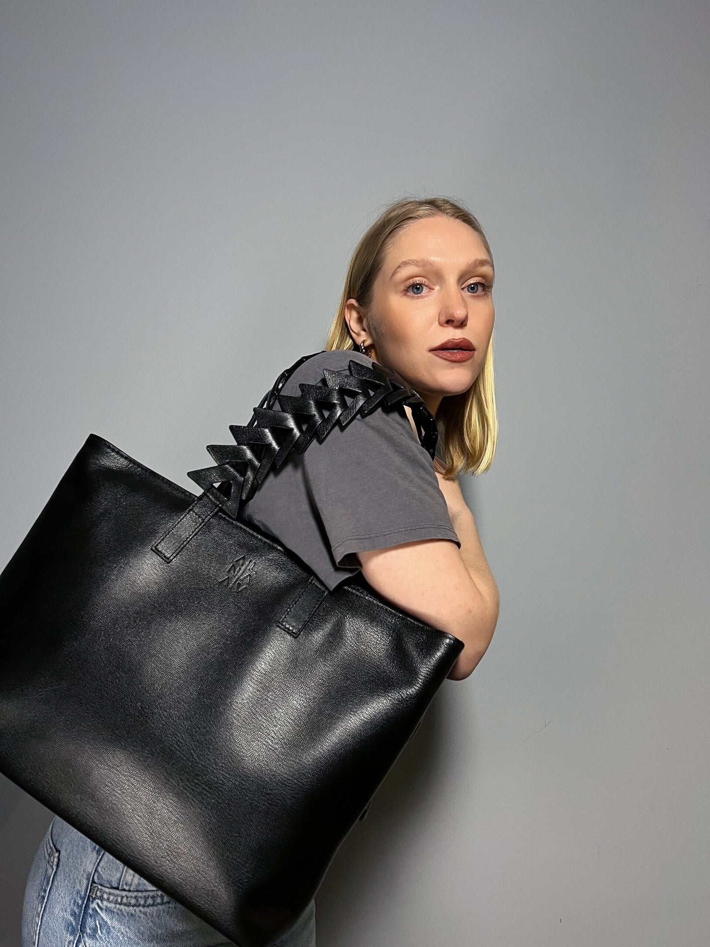 Caro Laptop Tote Negro