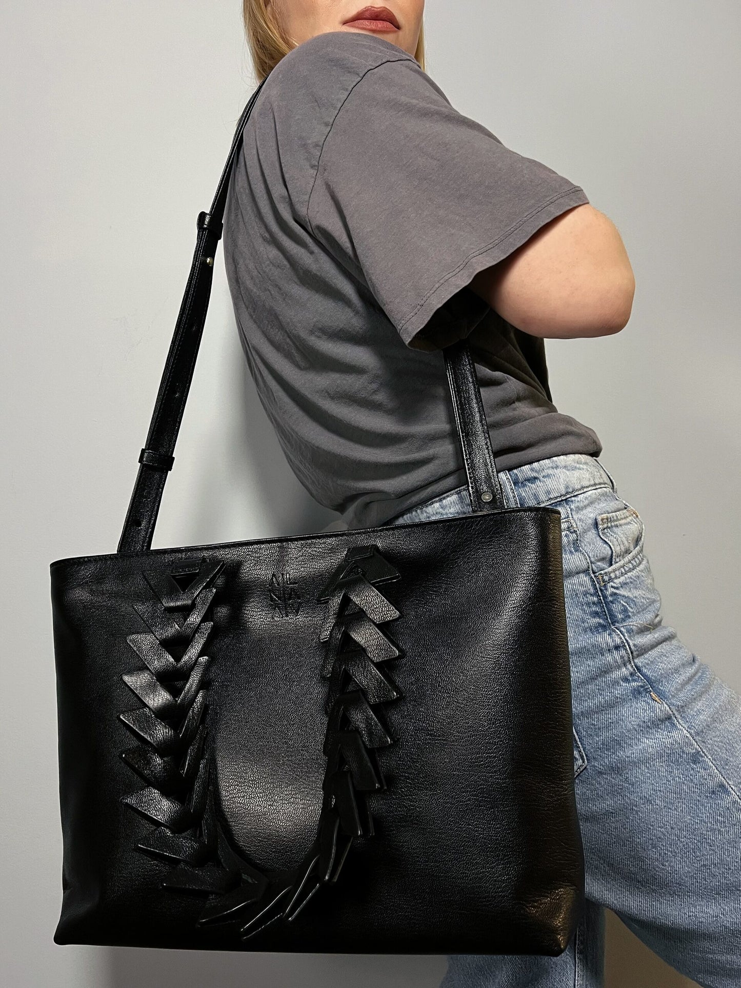 Caro Laptop Tote Negro