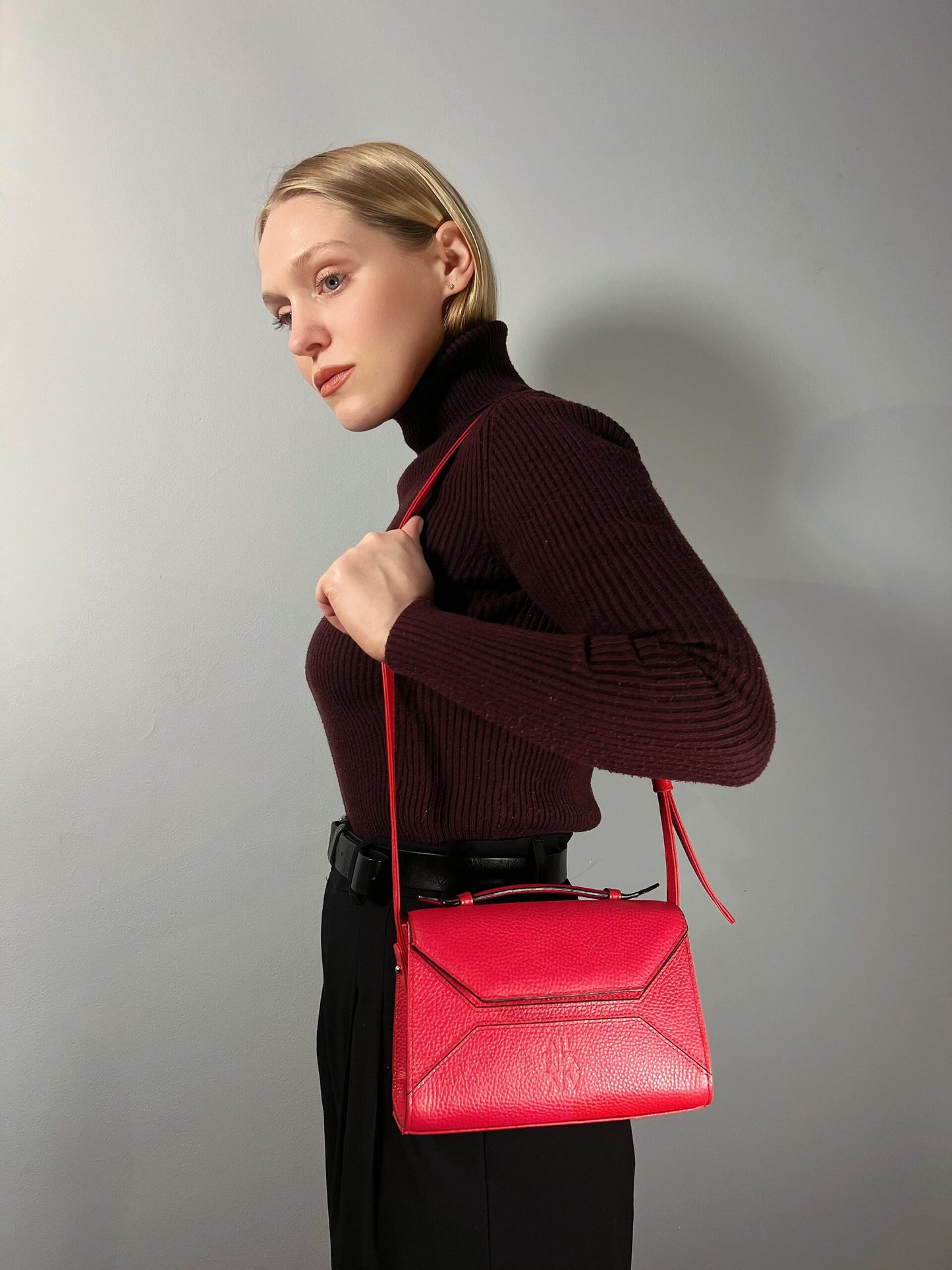 Sofi Minibag Rojo cereza