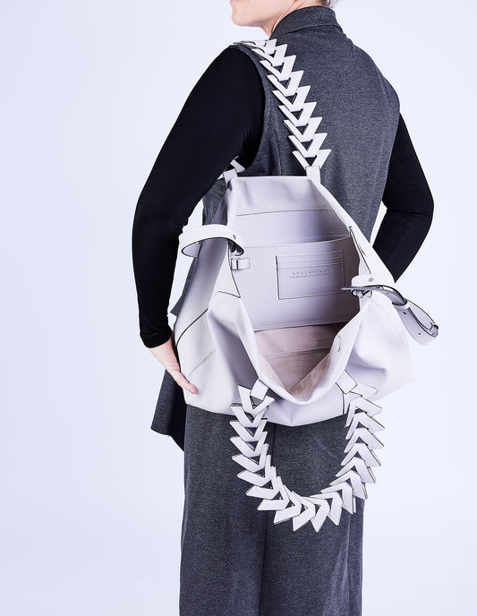 Nuevo Caro Laptop Tote 15" Blanco