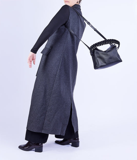 Ana Soft bag Nueva correa Ondas negro