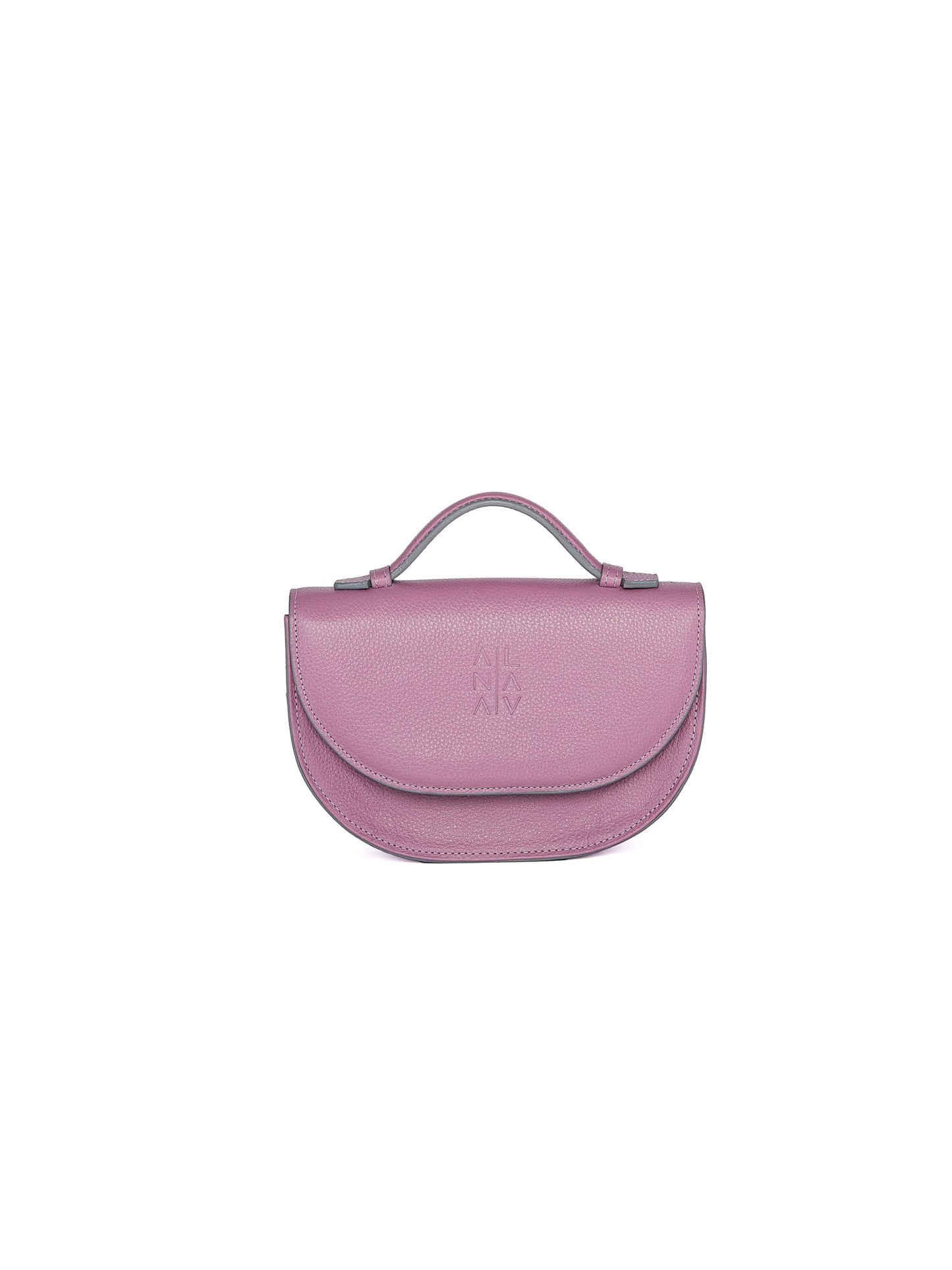 Moon belt bag Uva + correa en Mostacilla