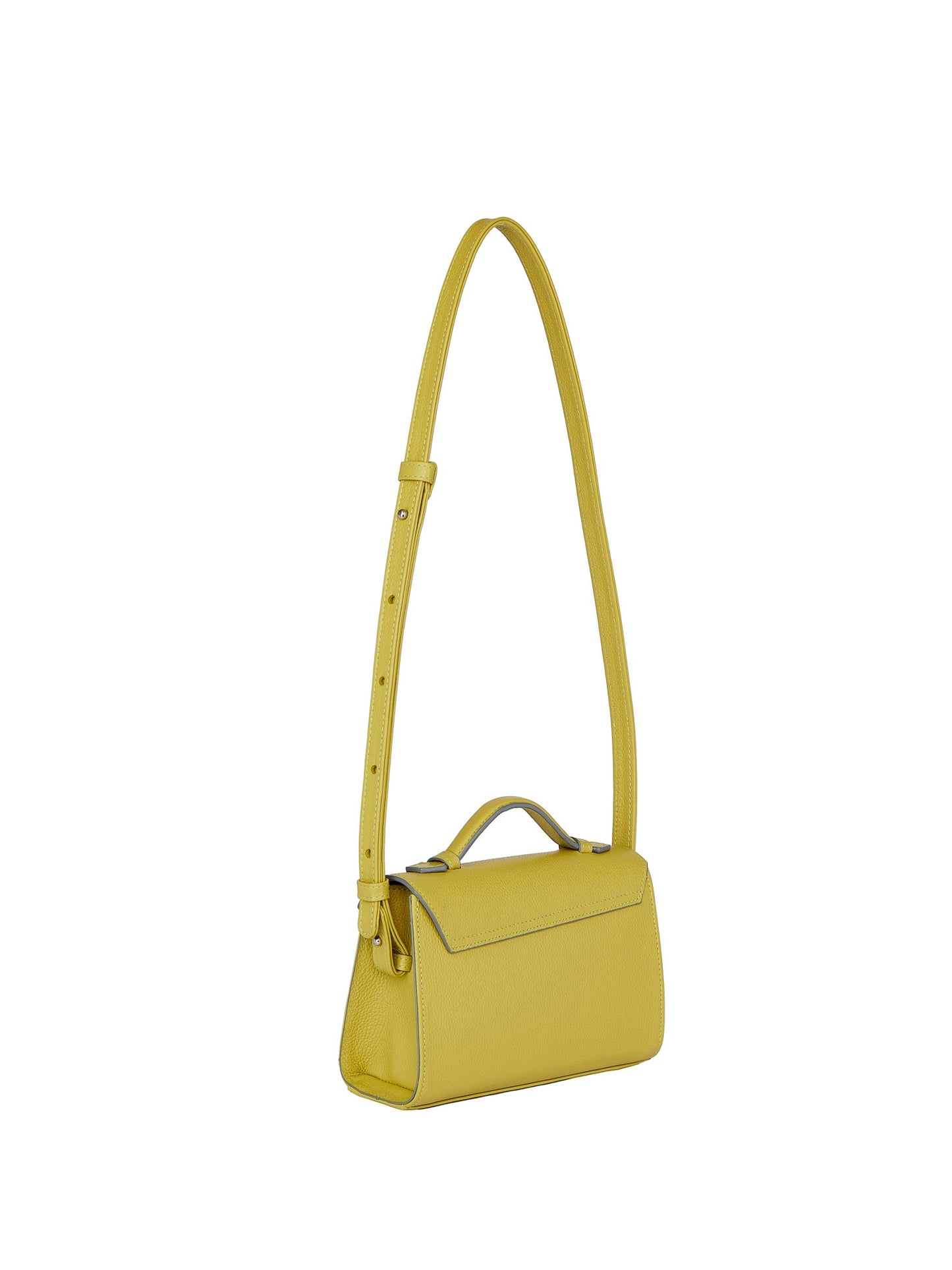 Sofi Minibag verde Limoncello + correa en Mostacilla