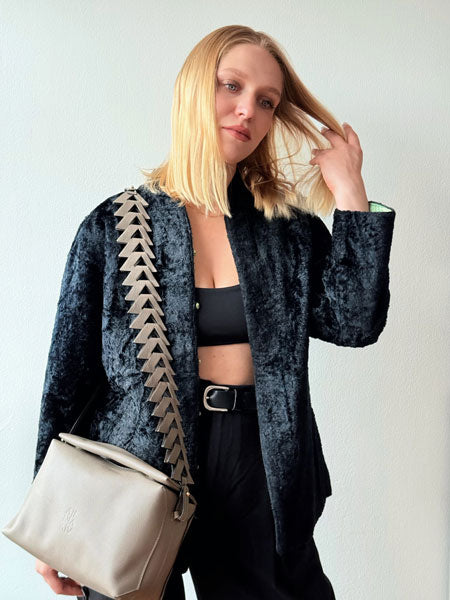 Ana Soft hobo bag taupé