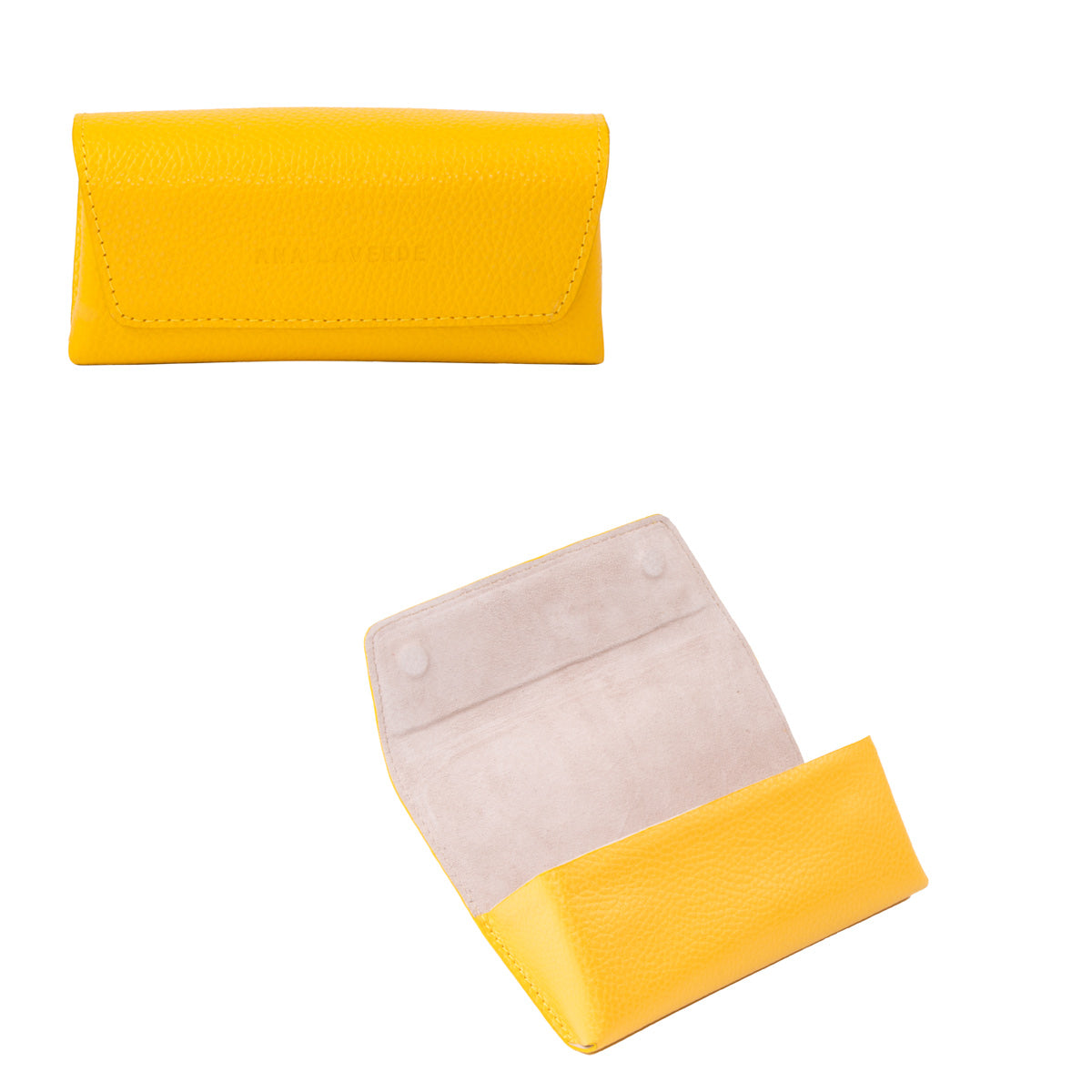Sunglasses Leather case- Amarillo