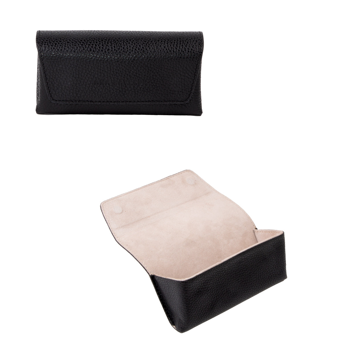 Sunglasses Leather case- Negro