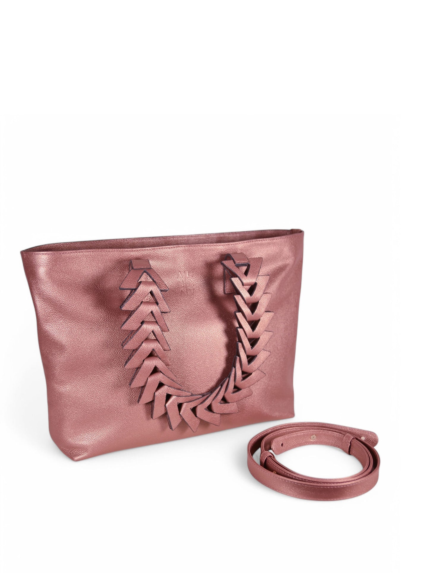 Caro Laptop Tote Palo de rosa