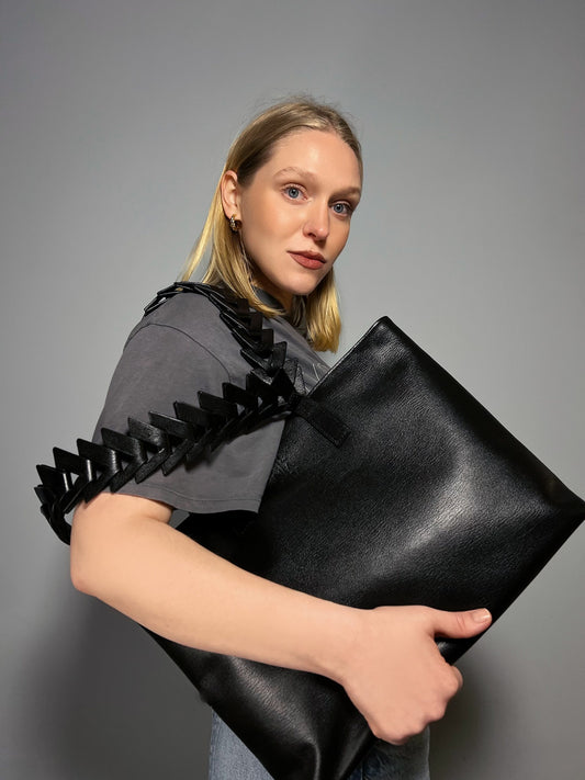 Caro Laptop Tote Negro