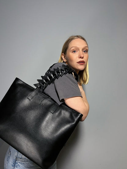 Caro Laptop Tote Negro