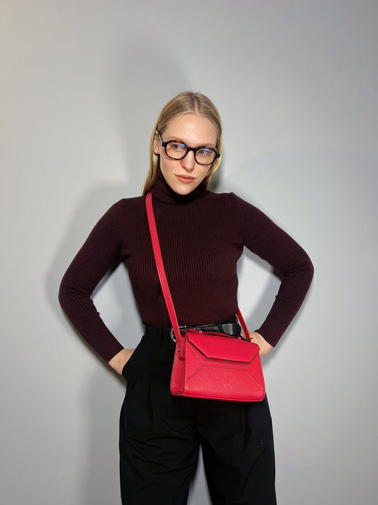 Sofi Minibag Rojo cereza