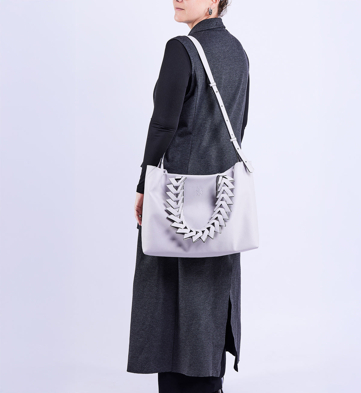 Nuevo Caro Laptop Tote 15" Blanco