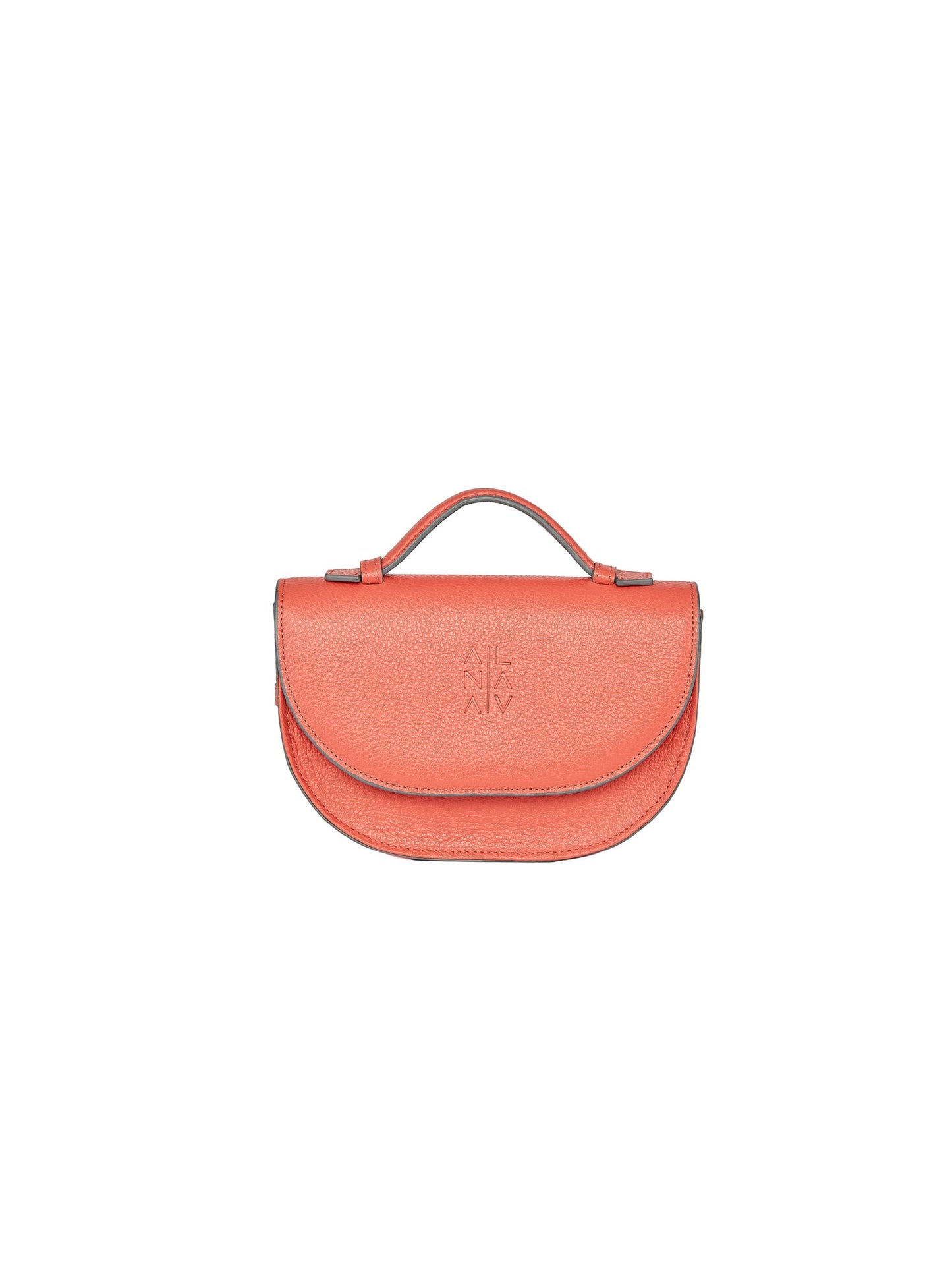Moon belt bag coral + correa Mostacilla