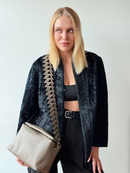 Ana Soft hobo bag taupé