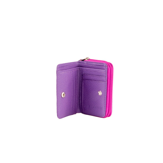 Billetera Monedero Morado liso
