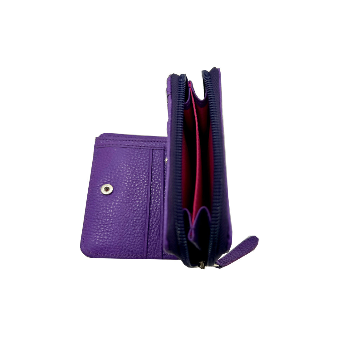 Billetera Monedero Morado