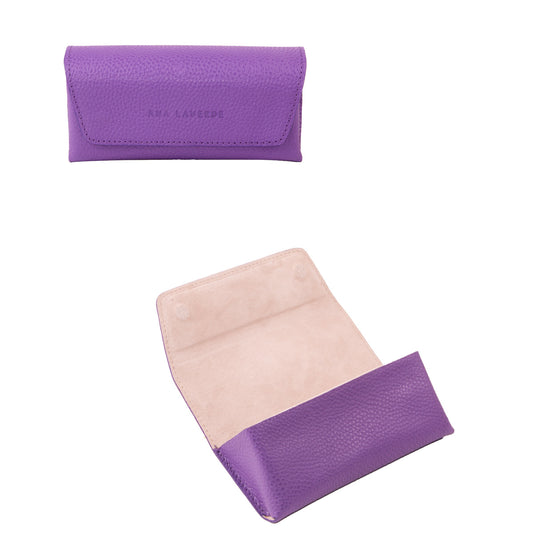 Sun glasses Leather case - Morado
