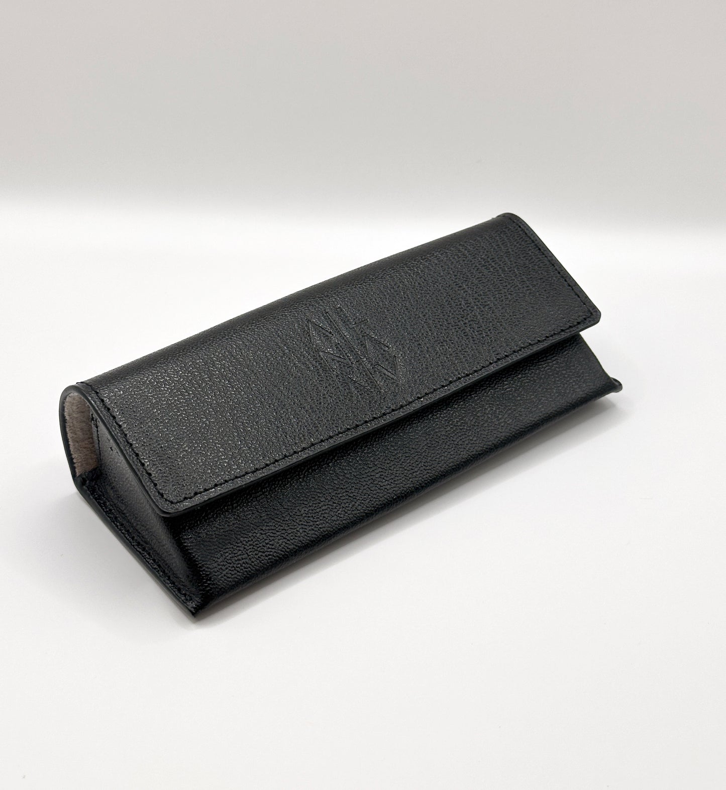 Sunglasses Leather case- Negro