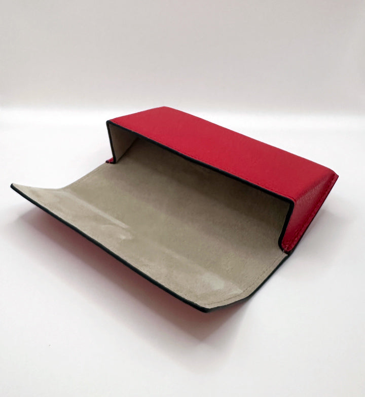 Sunglasses Leather case- Rojo