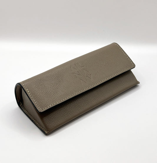 Sun glasses Leather case -  Taupé